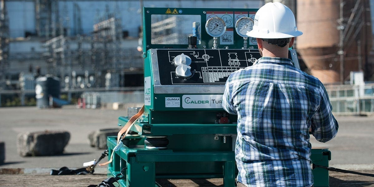 Valve Testing On-site With Nitrogen Or Water!